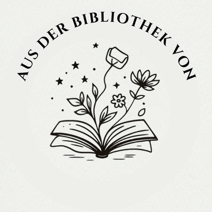 Personalisierter Ex Libris Prägestempel