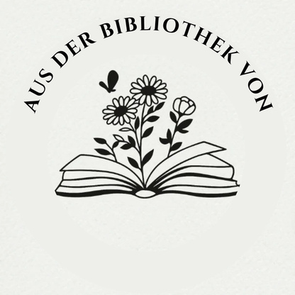 Personalisierter Ex Libris Prägestempel