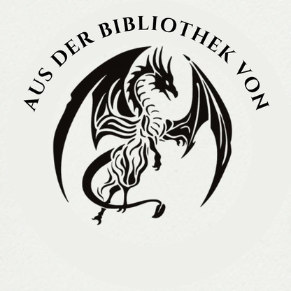 Personalisierter Ex Libris Prägestempel