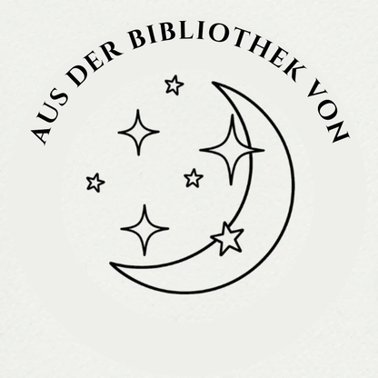 Personalisierter Ex Libris Prägestempel