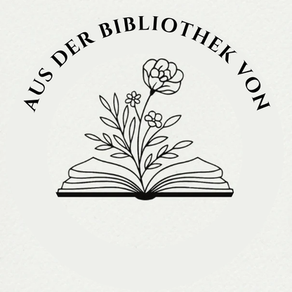 Personalisierter Ex Libris Prägestempel