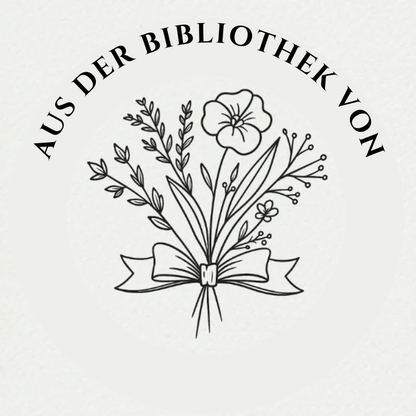 Personalisierter Ex Libris Prägestempel