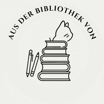 Personalisierter Ex Libris Prägestempel