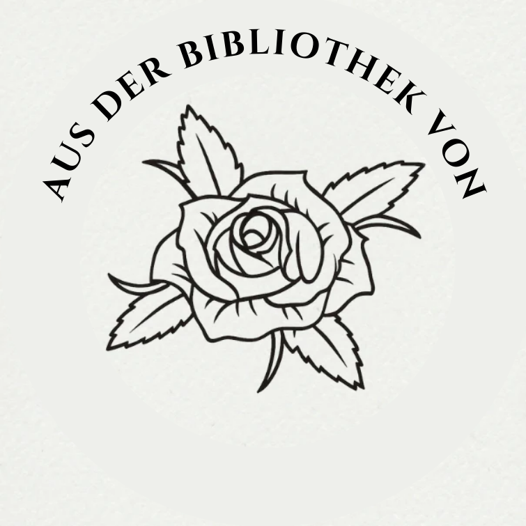 Personalisierter Ex Libris Prägestempel