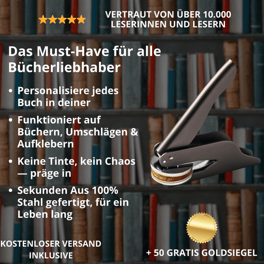 Personalisierter Ex Libris Prägestempel